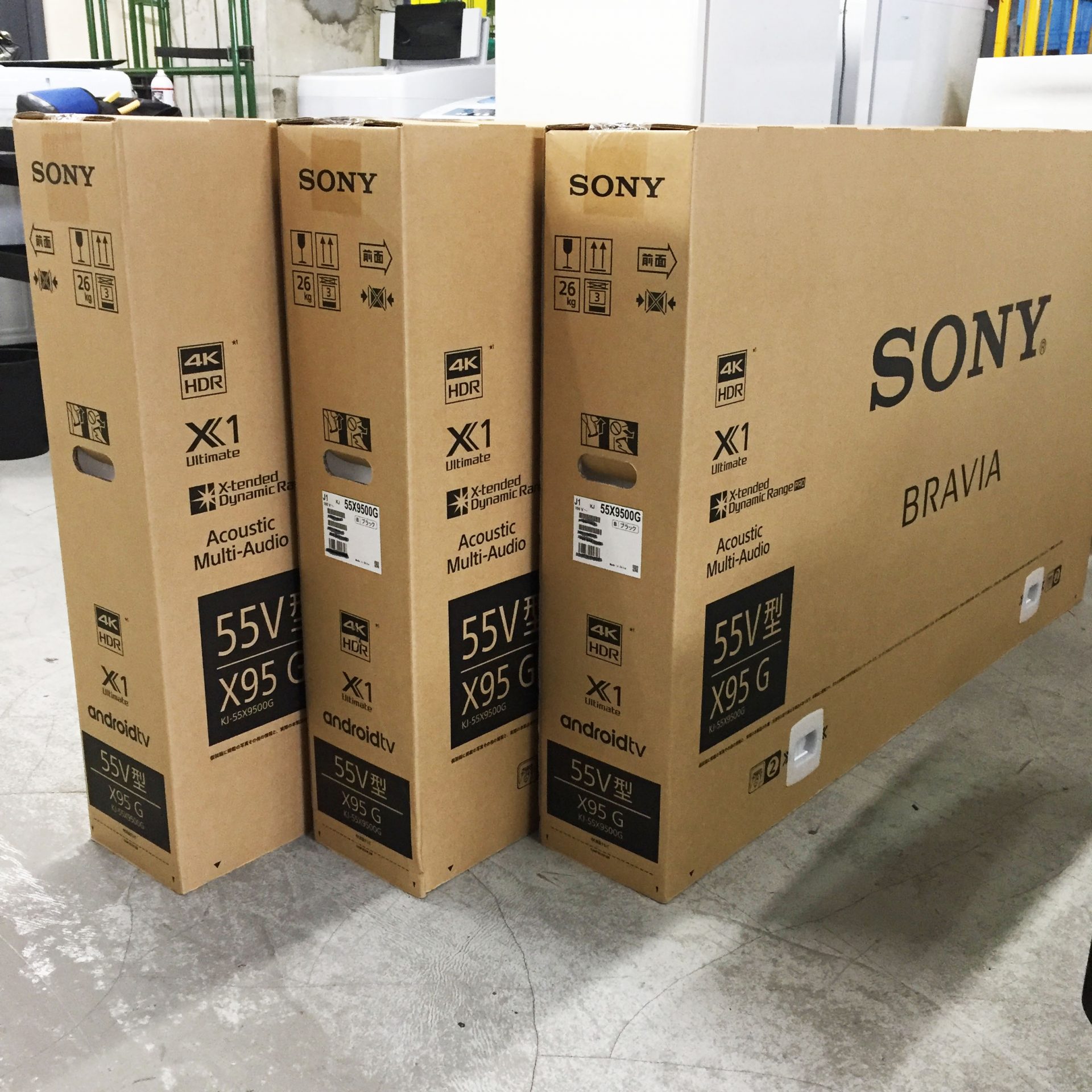 処分目前】SONY KJ-55X9000F 4K液晶テレビ ジャンク テレビ 